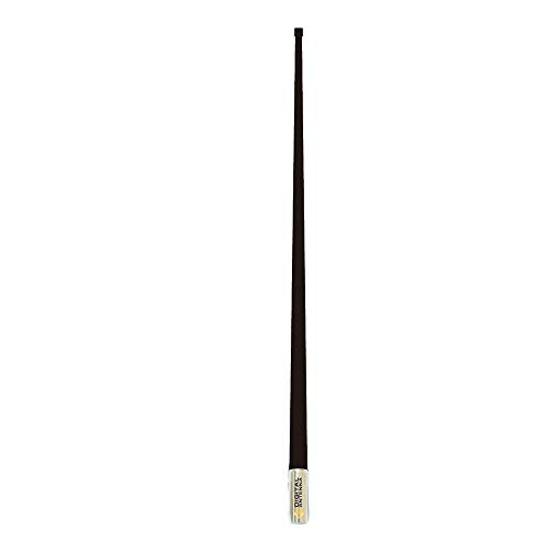 Digital Antenna 529-VB-S 8' 6dB Marine VHF Antenna with 20' Cable Black