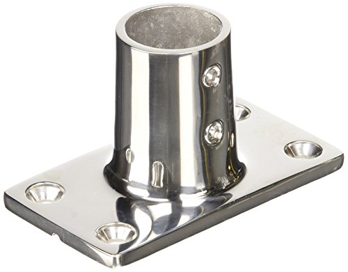 Sea-Dog Line 281900-1 90° Rectangular Rail Base for 7/8" Stainless Steel Tubing