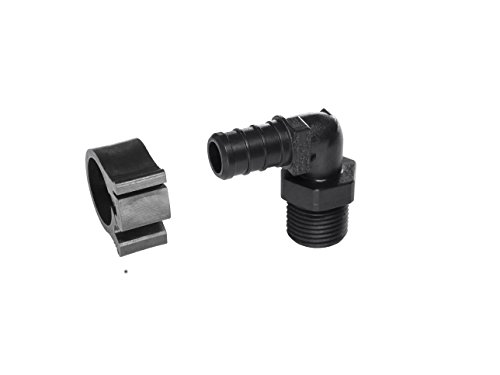 Flair-It Sales 30810 Male Elbow 1/2" x 3/8" MPT PEXLock Fitting