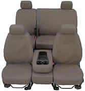 Picture of Covercraft SS7453PCCT SeatSaver Second Row Custom Seat Cover Polycotton Misty Grey