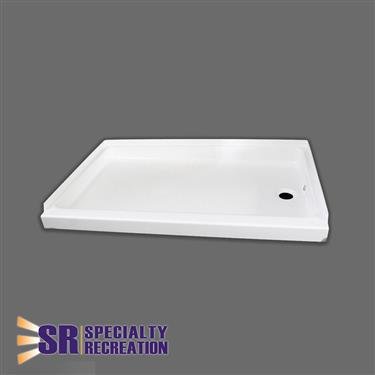 Specialty Recreation SP2432WC RV Shower Pan 24x32 White Center Drain