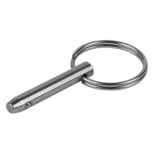 Schaefer Marine 98-2510 Quick Release Pin 1/4" x 1" Grip 316 Stainless Steel