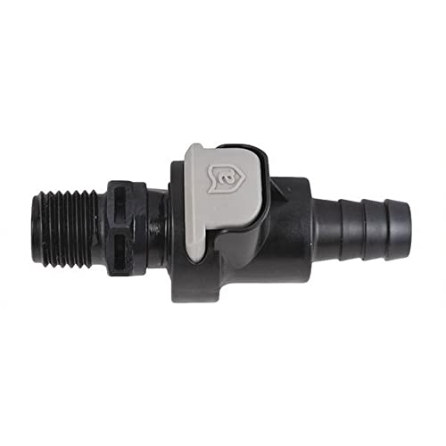 Attwood Marine 8838HF6 Universal Sprayless Connector, Female Hose Side Only