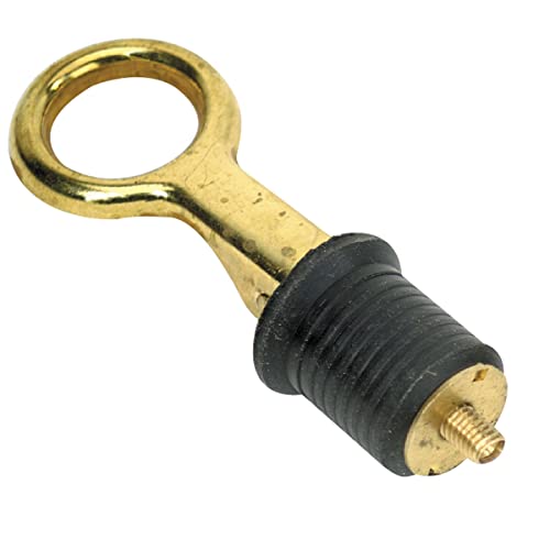 Whitecap Industries S-0208C 1 Inch Brass Snap & Lever Bailer Plug