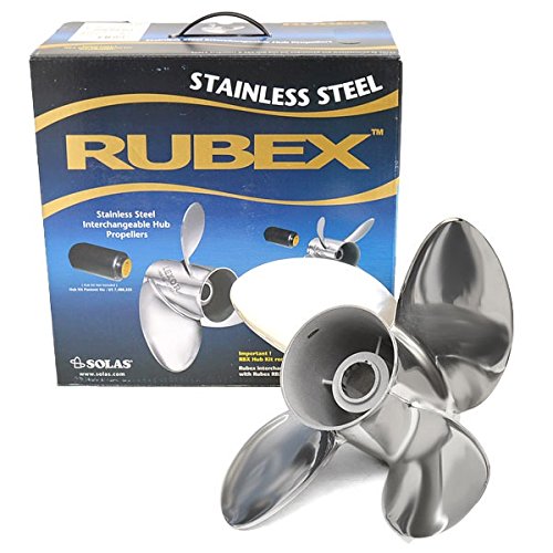 Solas 9553-145-16 Rubex HR4 Stainless Steel Propeller 14-1/2 x 16 Pitch 4-Blade RH
