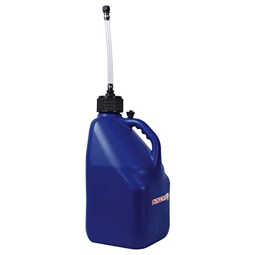 SPEEDFX 8832 Utility Jug 5 Gallon Liquid Storage Container with Hose and Cap