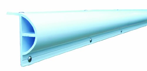 Dock Edge DE1200F Heavy Duty P Profile Dock Bumper White 8ft 3-Pack
