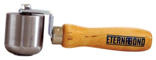 Eterna Bond EB-R125R 2.5 Lb Steel Roller for Roof Repair Tape Application