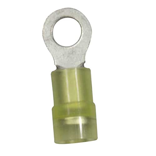 Picture of WirthCo 80864 Nylon Ring Terminal 1/4 Inch Stud 12-10 AWG 5-Pack