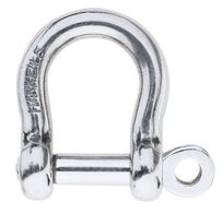 Harken 2131 4mm Shallow Bow Shackle 5/32" Pin Stainless Steel