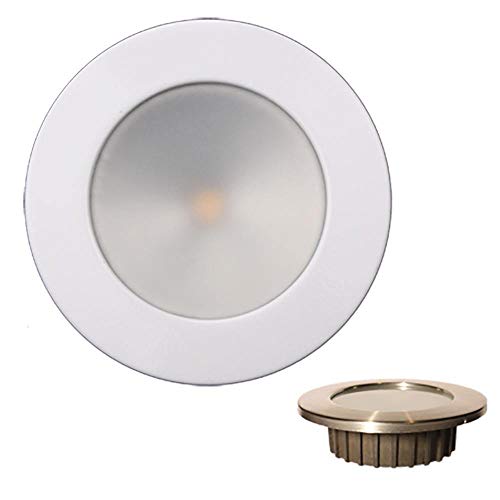 Lunasea Lighting LLB-46WW-0A-WH Zero EMI 3.5" LED Recessed Light Warm White