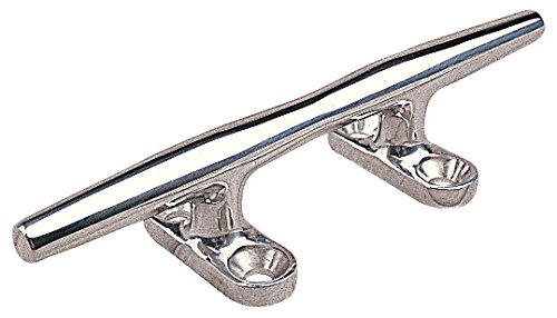 Sea-Dog Line 041608-1 Stainless Steel Open Base Cleat 8 Inch
