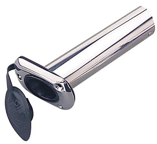 Sea-Dog Line 325175-1 Flush Mount Rod Holder with Cap 30 Degree Stainless Steel