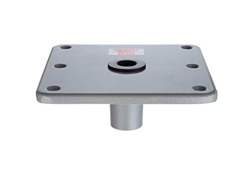 Attwood Marine SP67749 Swivl-Eze Lock'N-Pin Aluminum 7-Inch X 7-Inch Marine Boat 3/4-Inch Pedestal Base