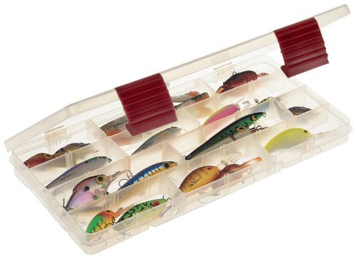 Plano 2360100 ProLatch Thin StowAway 3600 Tackle Storage Box Clear