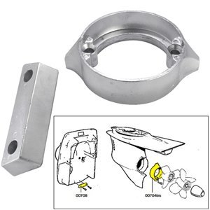 Tecnoseal 20706 Anode Kit for Volvo 290 Duo-Prop - Zinc with Hardware