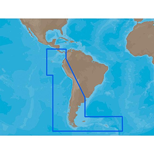 C-Map SA-M500SDCARD Marine Navigation Chart SD Card Costa Rica to Chile