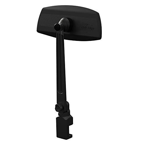 PTM Edge P13157-200TEBBK Pro Pontoon Mirror System Black 6x14 HD Convex