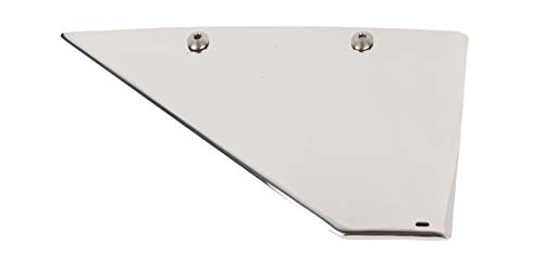 Gatorguard SS00501 Skegshield, Mercruiser Alpha 1, Mfg# Ss00501, 18 Gauge 316 Stainless Steel, Mirror Finish, Easy Installation, Reinforced Lower Edge, Drain Hole, 3 Year Warranty. See Selection Chart At Www.gator-Guards.com/skegshield-Skeg-Guard/.