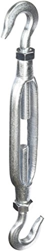 Torklift International S9012 Hook to Hook Turnbuckle Heavy Duty Forged Steel
