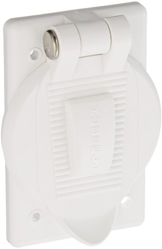 Hubbell HBL74CM25WOAW Weatherproof Spring Loaded Cover for Receptacles