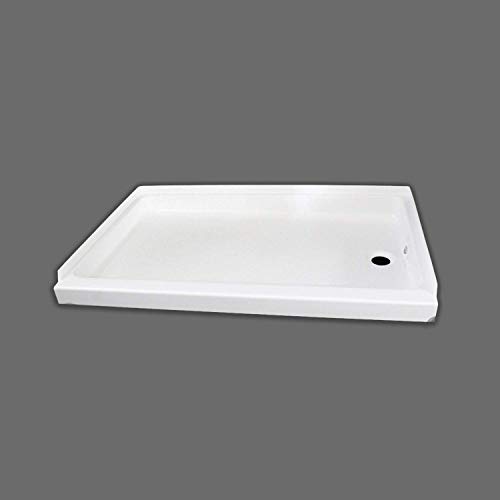 Specialty Recreation SP2440WL RV Shower Pan 24 x 40 White Left Hand Drain