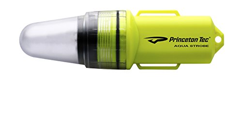 Princeton Tec AS-LED-NY Aqua Strobe LED Safety Light Neon Yellow