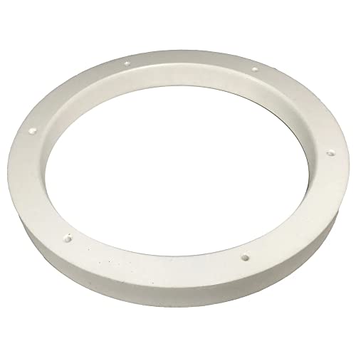 Ocean Breeze Marine Accessories WS-RECO5-100-WHT Speaker Spacer For Wet Sounds Recon 5-5" Series Speakers-1"-White -