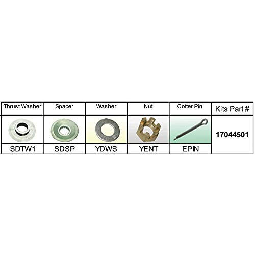 Solas 17044501 Propeller Hardware Kit for Suzuki Outboards
