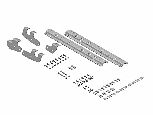 B&W RVR2602 Custom Installation Brackets for Universal Mounting Rails RAM Trucks