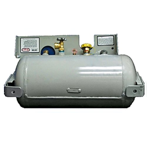 Picture of Manchester Tank Co 6813 ASME Horizontal Propane Tank 10x23 Inch 5.5 Gallon