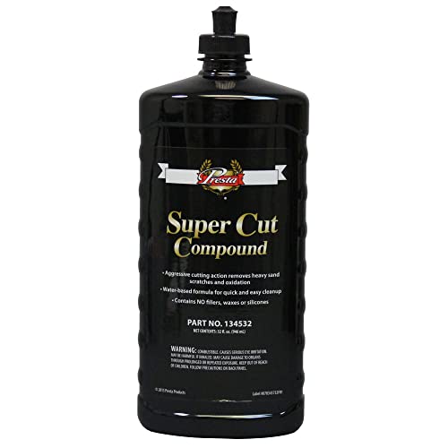 Presta 134532 Super Cut Compound 32 oz Heavy Scratch Remover