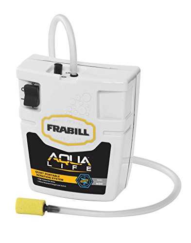 Frabill 14341 Ice Min-O-Life Aerator, Salt Water And Fresh Water Quiet Portable Aerator