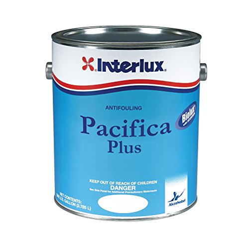 Interlux Paint YBB260/1 Pacifica Plus Copper-Free Ablative Antifouling Bottom Paint Blue Gallon