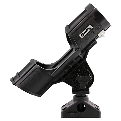 Scotty Downriggers 0400BK Orca Rod Holder with Side/Deck Mount