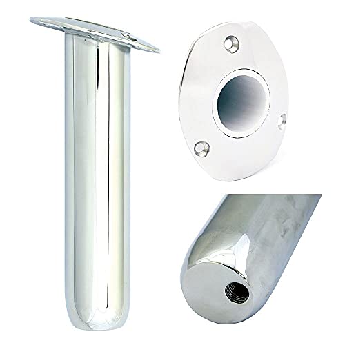 Tigress 88535 Oval Head Closed Base Rod Holder 30 Degree 9 Inch