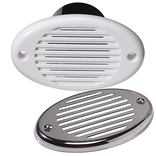Innovative Lighting 540-0101-7 Marine Hidden Horn White with Stainless Steel