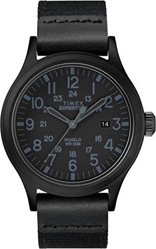 Timex TW4B14200 Expedition Scout 40mm Black Fabric Strap Watch