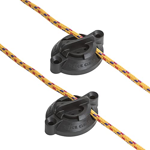 Barton Marine 60020 Quick Cleat 1/4 Inch Rope Cleat Pair