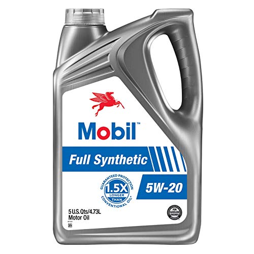 Picture of Mobil 125199 Full Synthetic Motor Oil 5W-20 - 5 Quart
