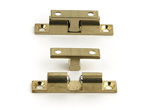 Whitecap Industries S-5032 Brass Stud Catch 1-15/16" x 3/8"