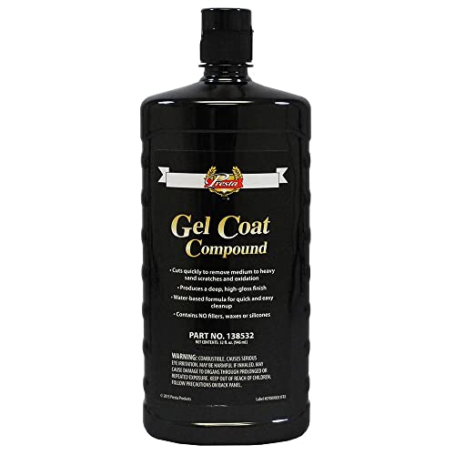 Presta 138532 Gel Coat Compound 32 oz Marine Polishing Compound