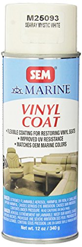 SEM Products M25093 Vinyl Coat Sea Ray Mystic White 12oz Aerosol