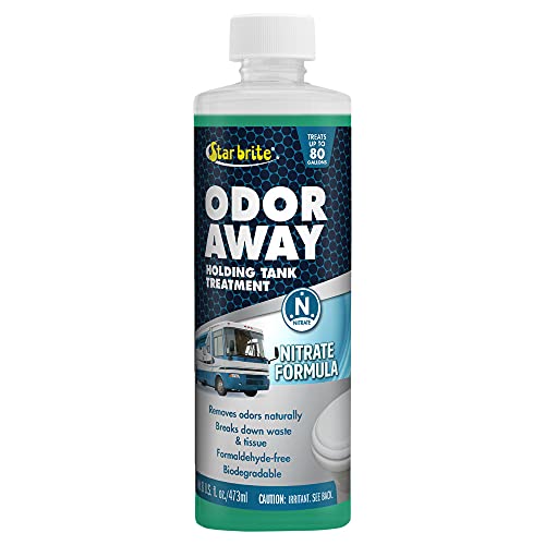 Starbrite 076308 RV Odor Away Nitrate Holding Tank Treatment 8 oz 4-Pack