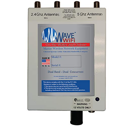 Wave Wi-Fi EC-HP DB AC Dual Band Marine Wi-Fi Booster System