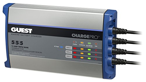 Marinco 2713A ChargePro On-Board Battery Charger 15A 3-Bank 12V