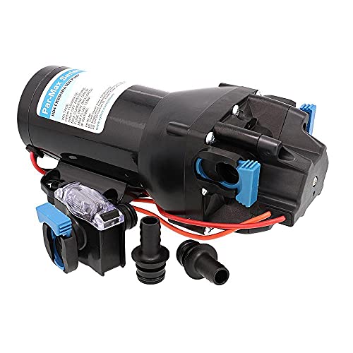 Jabsco Q402J-118S-3A Parmax HD4 24V 4 GPM 60 PSI Heavy Duty Water Pressure Pump