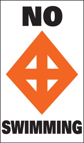 Taylor Made 46182 No Swimming (while Qtys Last)