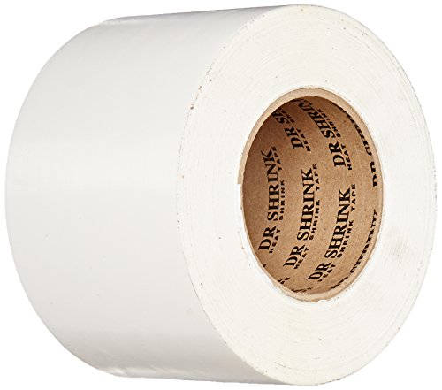 Dr. Shrink DS-704W 4" x 180' Shrink Wrap Tape White 9 Mil