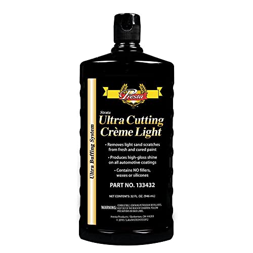 Presta 133432 Ultra Cutting Creme Light Compound 32 oz Bottle